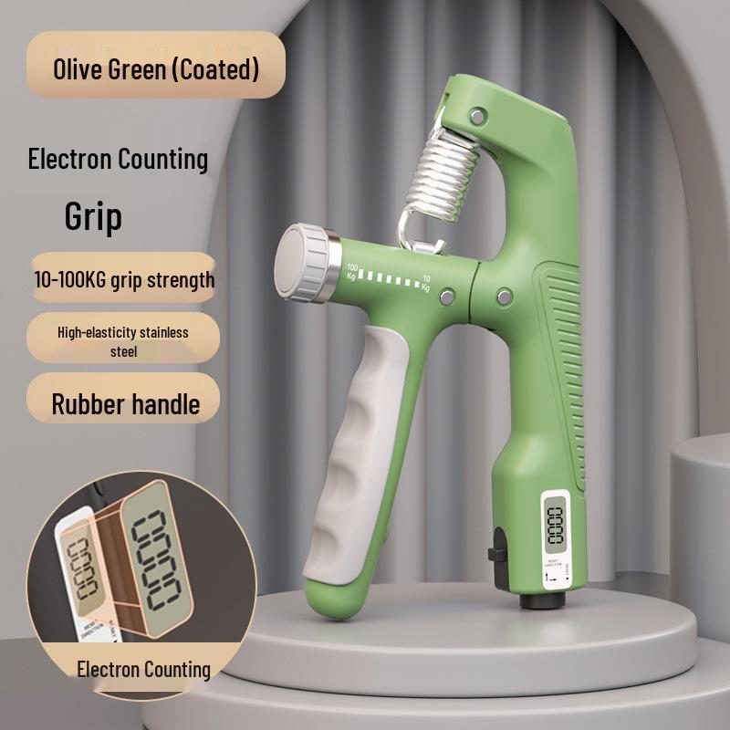 Adjustable Hand Gripper & Dynamometer for Muscle Rehab - Suitable for Men & Women, Finger Strength Training, and Cross-Training