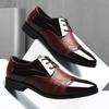 Fashion Men Shoes Lace Up Leisure Fashion Business Sneaker Handmade Oxfords Leather Casual Formal Rubber Bottom Shoes Men Moccasins