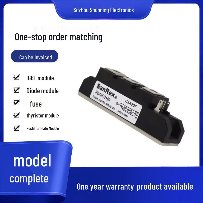 New Original Thyristor Module PD110FG80/120/160 - Complete Models