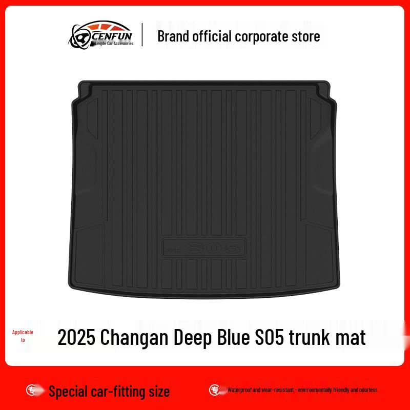 

2025 Changan Deep Blue S05 Экологичные напольные коврики из ТПЭ и коврик в багажник с текстурой углеродного волокна 2025 Changan Deep Blue S05