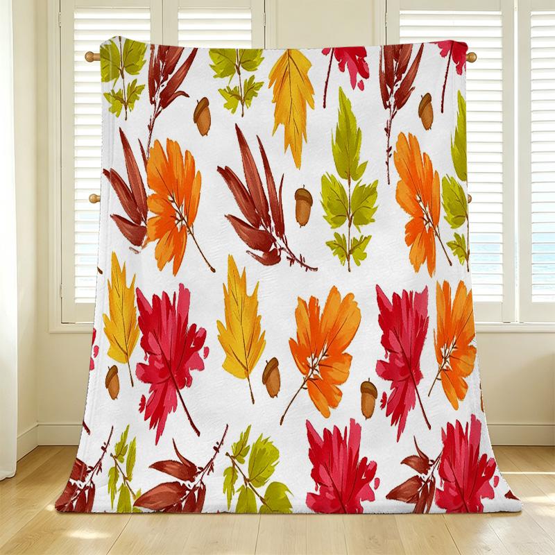 Lightweight Flannel Throw Blanket Soft, Vibrant, Warm Cozy, Perfect for Home Leisure, Couch Naps, Cozy Home Essentials
