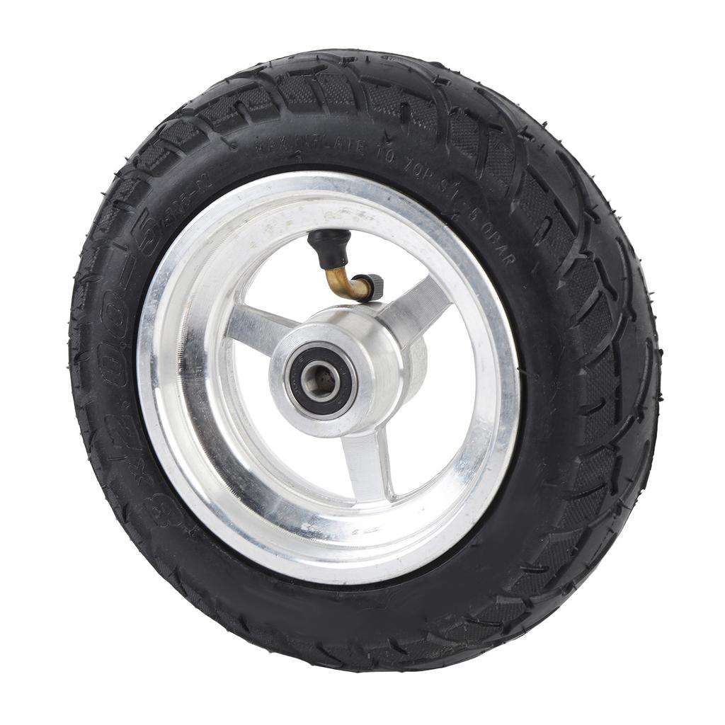 Opona bezdętkowa 8x2.00-5 z piastą łożyskową 10MM Gumowo-aluminiowa 8-calowa opona zamienna do hulajnogi elektrycznej Mini Bike C3 S3 S2