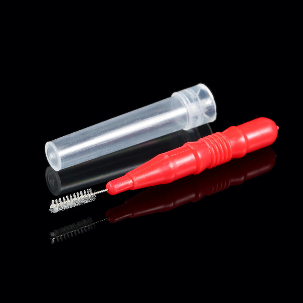 50 buc Periuță interdentară Cap de ață Instrument de alegere a dinților Între dinți Perie de curățare dentară profesională