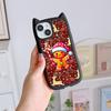Cat Ear Soft Phone Case for iPhone 16 15 14 13 12 11 Pro Max Plus XR TPU Anti-Drop Transparent Acrylic Back Cover NY29 Merry Christmas Christmas tree