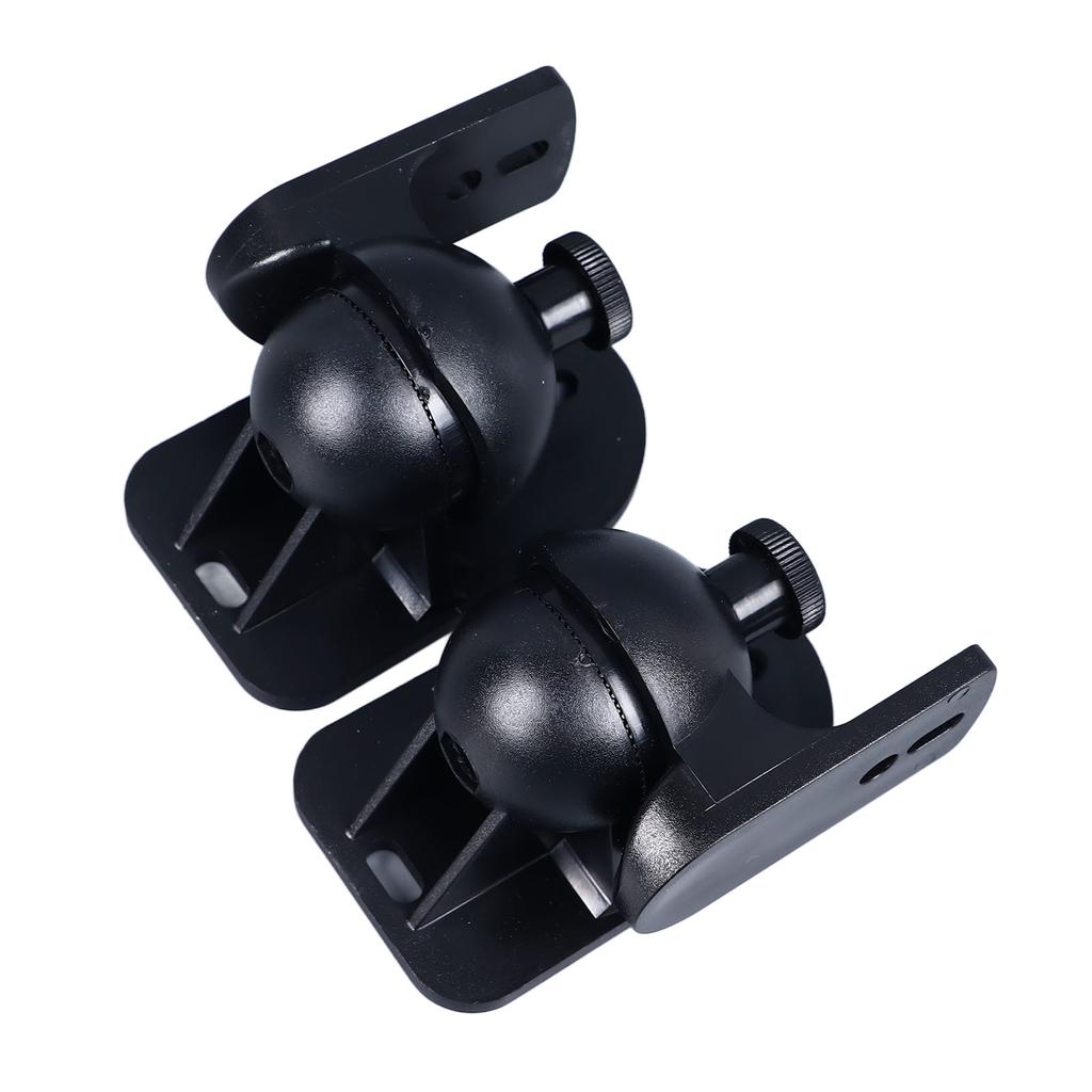 2Pcs Base Brackets Small Speaker Wall Mounting Bracket Surround Sound Bracket Holder for Home
