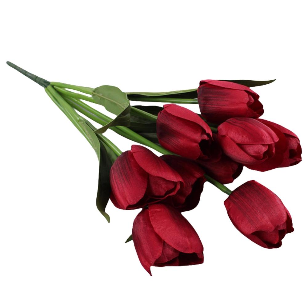 Wedding Fake Tulips Fake Tulips Home Decor Plastic Plants