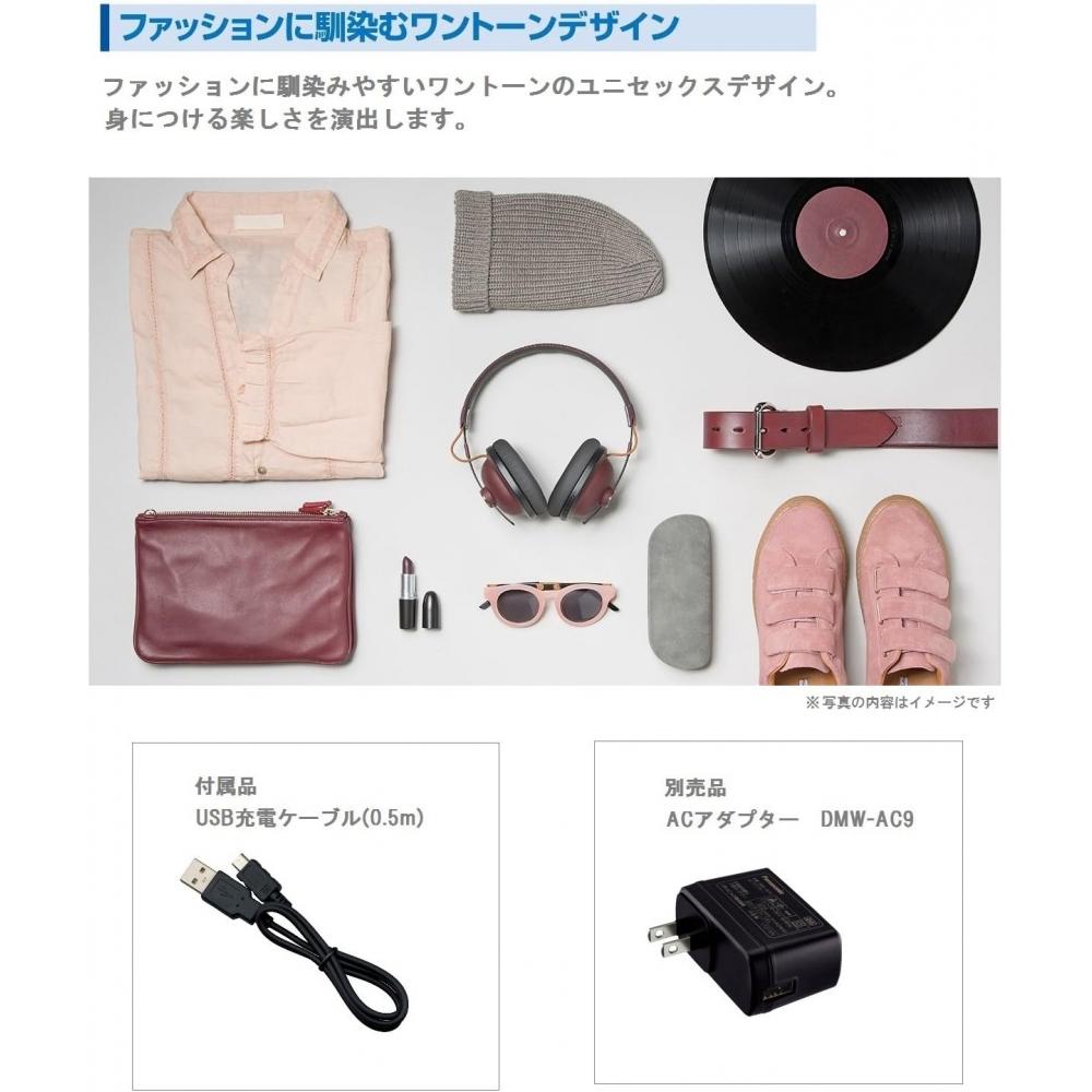 Panasonic Rp Htx80b R wiReless steReo Headphones buRgundy Red