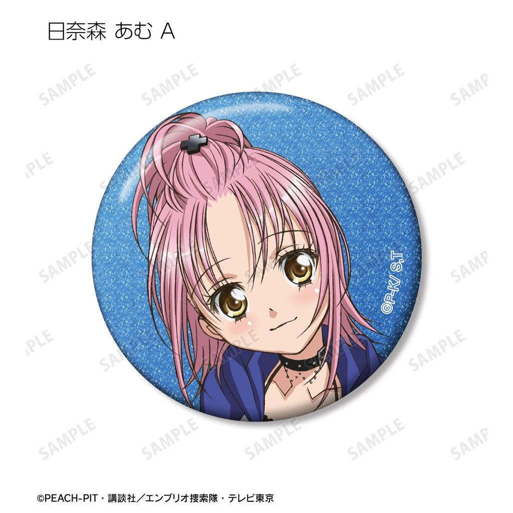TV Anime "Shugo Chara!" Trading Hinamori Amu Only Glitter Can Badge Box of 13