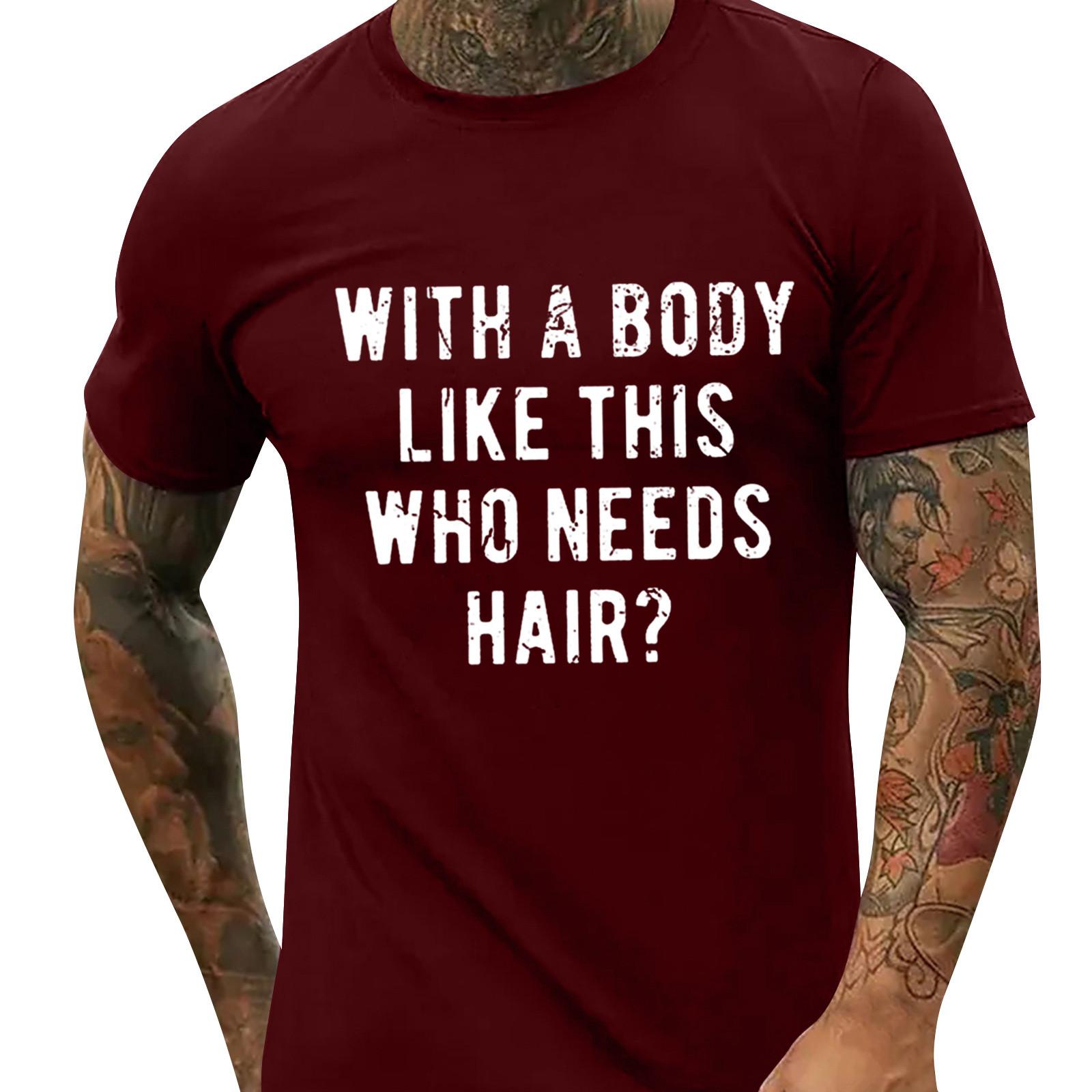 

Мужская футболка Футболки с графическим текстом Pool3D печать Уличная повседневная одежда с короткими рукавами и принтом Базовая одежда XL красный