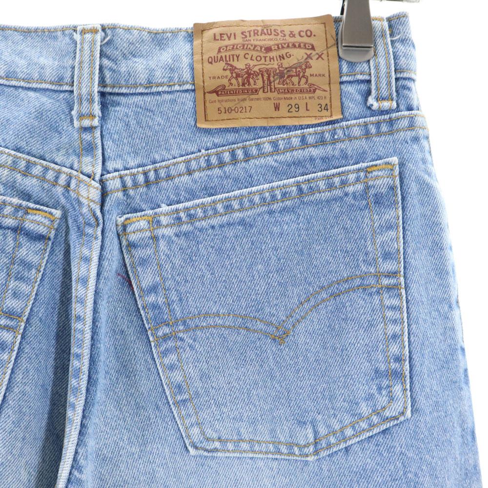 Levi's 90s Made In the USA 510-0217 Old Straight Denim Pants W29 Jeans Men's Used