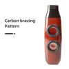 Dual-Hole Kazoo Musical Instrument, Lightweight Durable Grain Design Practice Kazoo For Guitar Ukulele Accompaniment