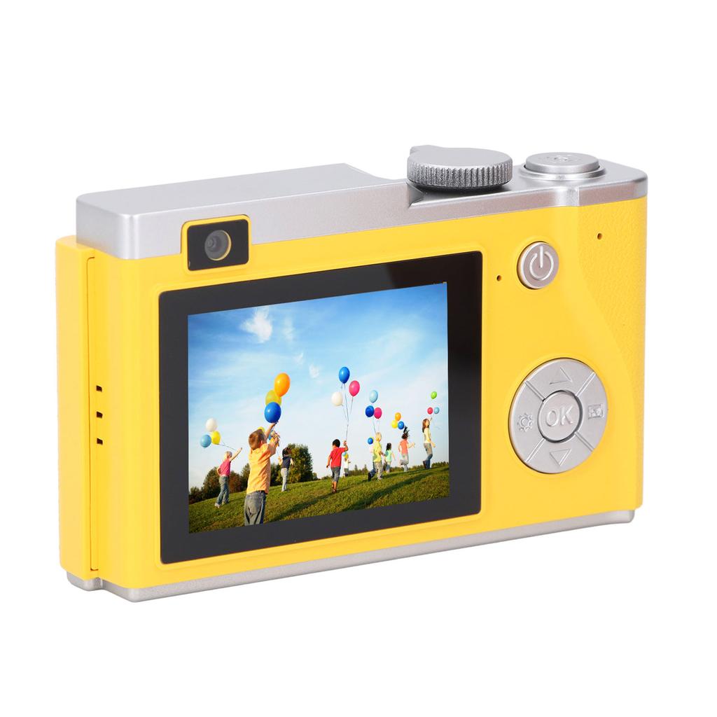 48MP 1080P Digital Camera 16X Digital Zoom 2.4inch HD Display Front and Rear Dual Lens Type C Charging Point and Shoot Camera