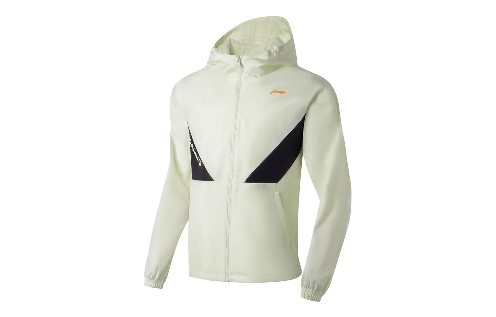 Мужская куртка из серии Li Ning Fitness Кремово-белая AFDT033-4 XXL