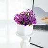 Home Decor Fake Potted Plants Table Centerpieces Colorful Artificial Flowers For Home Versatile Interior Decor