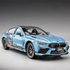 1:24 M8 Supercar Alloy Car Model Sound and Light Pull Back Die Cast Children's Toy Collectibles Birthday Gift