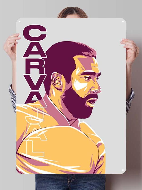 Dani Carvajal Metal Posters Customizable Sign Decor for Room Decoration Football Player Tin Signs for Home Wall Art Decoration