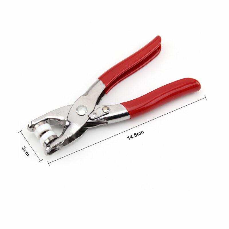 9.5mm Prong Ring Fasteners/Press Studs Metal Open Ring No Sew Button Pliers