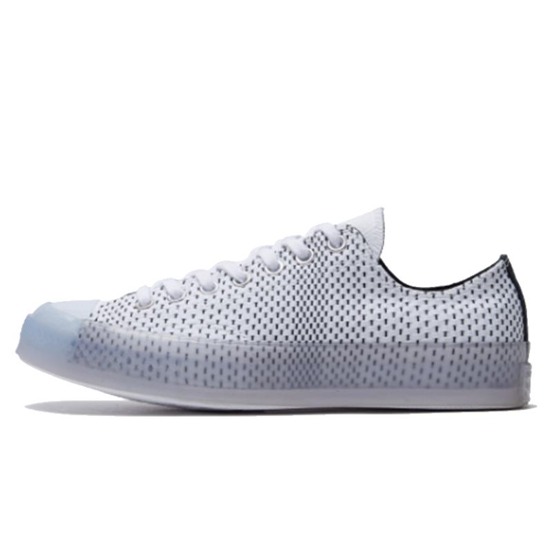 

Converse Кеды Chuck Taylor All Star 1970-х годов с круглым носком, на шнуровке, низкие, из парусины, унисекс, черные с белой строчкой 39.5