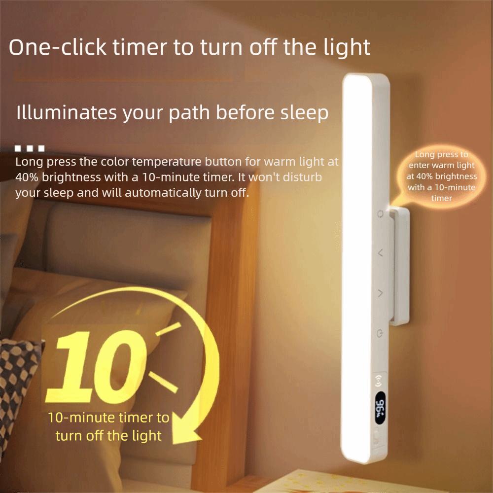 Eye Protection Magnetic Desk Lamp Rechargeable Reading Table Lamp  Cabinet Closet Wardrobe