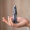 3D-gedruckte Zauberin Figur Schnitzerei Elfenohren Frauen Statue Skulptur Heim Büro Bücherregal Schreibtisch Dekoration Ornament
