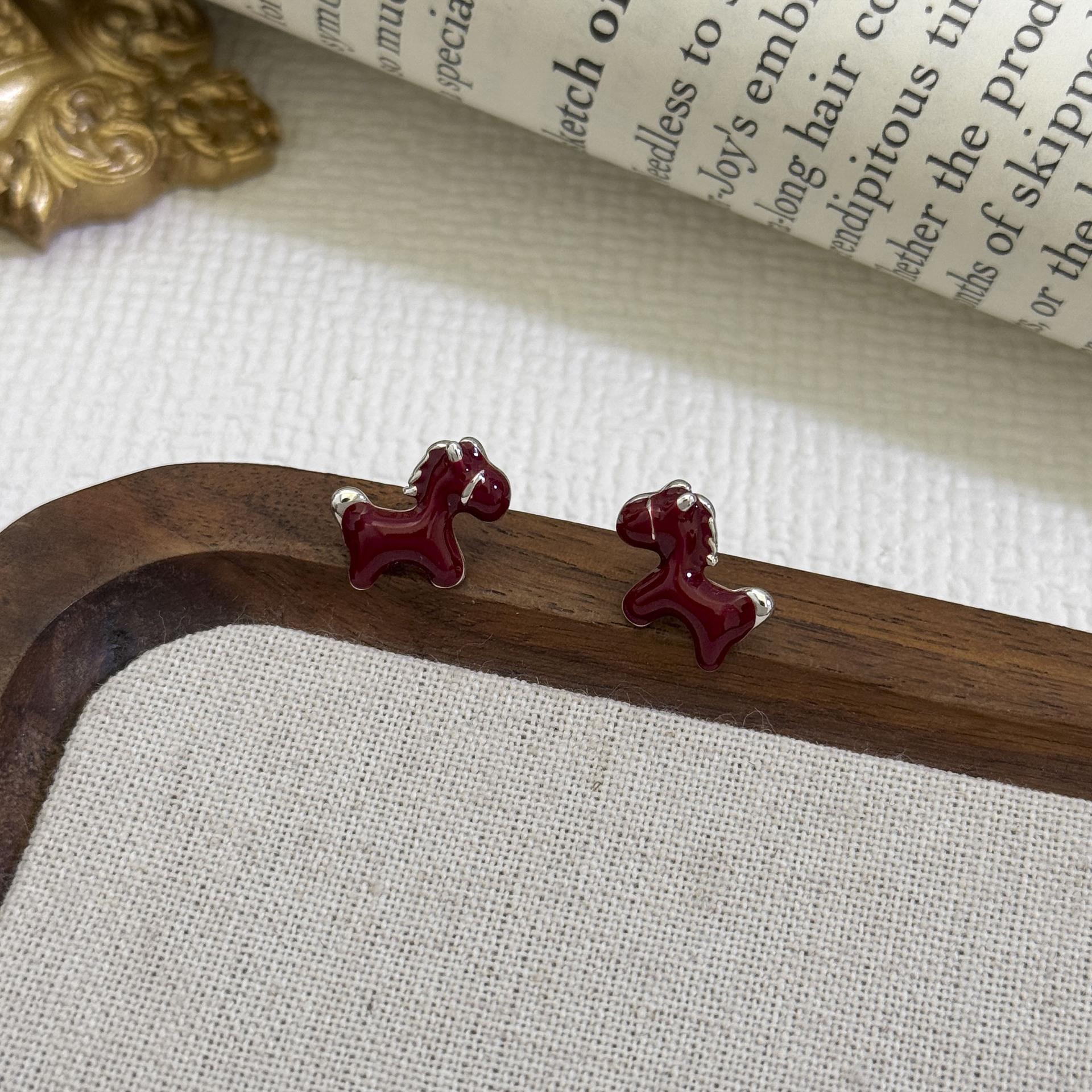 Квадратные серьги для женщин, Универсальные, Высококлассные, Персонализированные, Интернет-серьги One Size