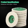 20pcs Wool Polishing Wheel Buffing Pads Angle Grinder Wheel Felt Polishing Disc For Metal Marble Glass Ceramics