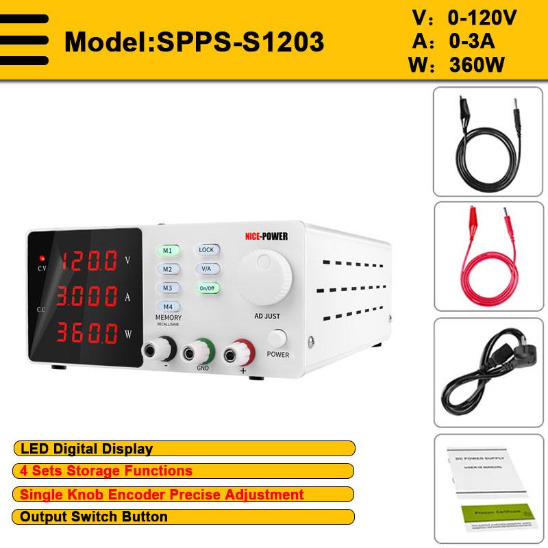 30V 10A DC Programmable Power Supply 4 Set Storage Function Lab Adjustable LED 12V 200V 300V Regulator Bench Source for Repair