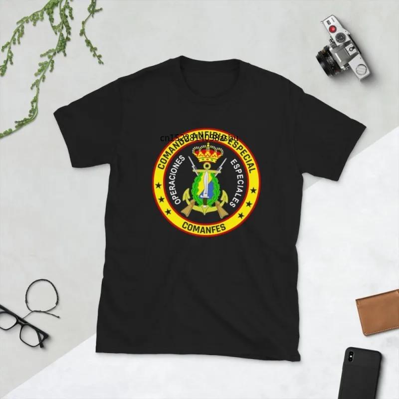 COMANFES Comando Anfibio Especial t-shirt UOE Unidad de Operaciones Especiales Men Shirts Short Casual 100% Cotton