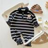 Bear Baby Jumpsuit Korean Toddler Romper for Boys Girls Clothes Spring Autumn Casual Kids Onesie Infant Toddler Outfit Clothing 0-12M