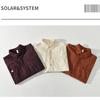 Camicie Cargo a Manica Lunga Stile Giapponese per Uomo Primavera Autunno Top Largo Cotone Puro Doppie Tasche Camicia Rossa Giubbotti Casual Sottili