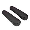 2pcs Seat Armrest Cover Leather Car Interior Accessories Replacement for Odyssey 2004‑2014Black