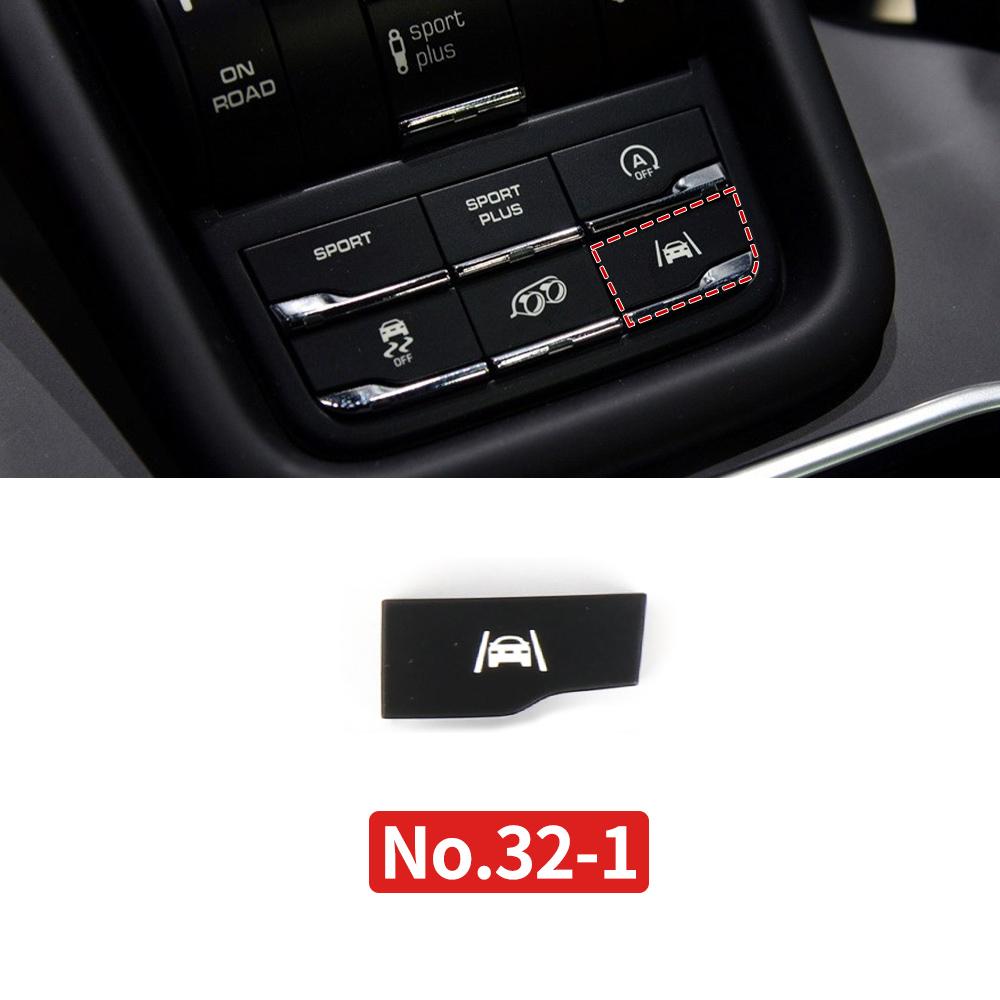 Multispínač režimu jízdy a kontroly trakce na středové konzole vozu Tlačítko Sport Pro Porsche Cayenne 7P5 2010-2018 7P5927127