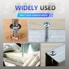 #8 Modified Truss Head Sheet Metal Screws Assortment Kit 410 Stainless Steel Self Tapping Drilling Screws for Metal Plastic Wood