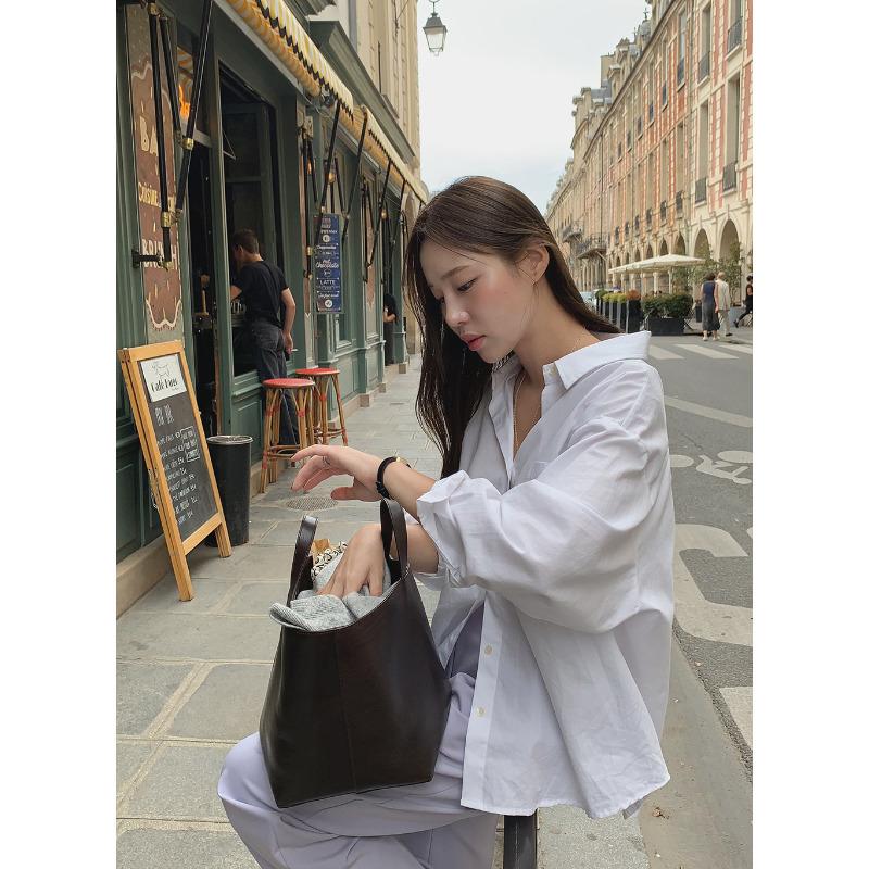 

Рубашка с длинными рукавами, женская летняя, тонкая, корейская версия, хлопковая, свободная, закрывающая кожу, солнцезащитная рубашка XL белый