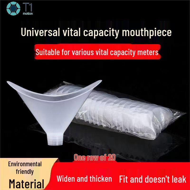 

Universal Disposable Lung Function Mouthpiece for Middle School Fitness Tests