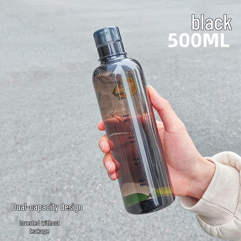 Tragbare Outdoor-Sport-Wasserflasche - Stilvoll, hochwertig, Sommer-Skalendesign