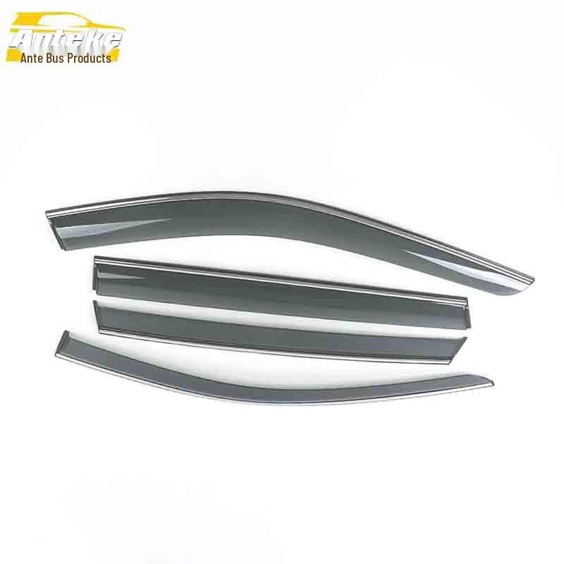 Jinkang Seres AITO M7 Rain Deflector & Sun Visor Trim - 3D Stainless Steel Bright Strip for Model 22