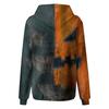 Women's Long Sleeve Pullover Hoodie with Halloween Print for Casual Outings