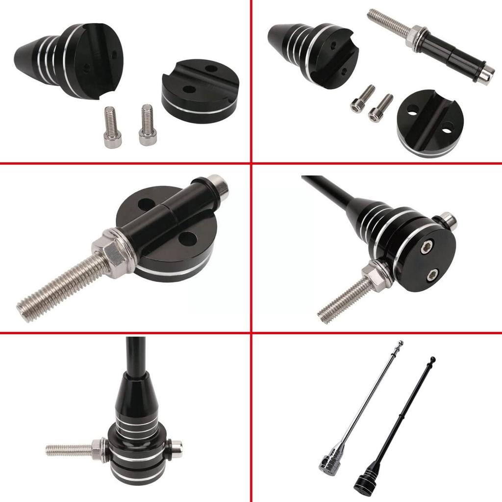 Motorcycle Rear Shelf Flagpole Fashion Car Decoration Is Suitable For Xl883 X48 Motorcycle Rear Side Mount Luggage O8P7