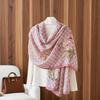 Women S Thin Summer Beach Shawl Fashion Versatile Printed Scarf