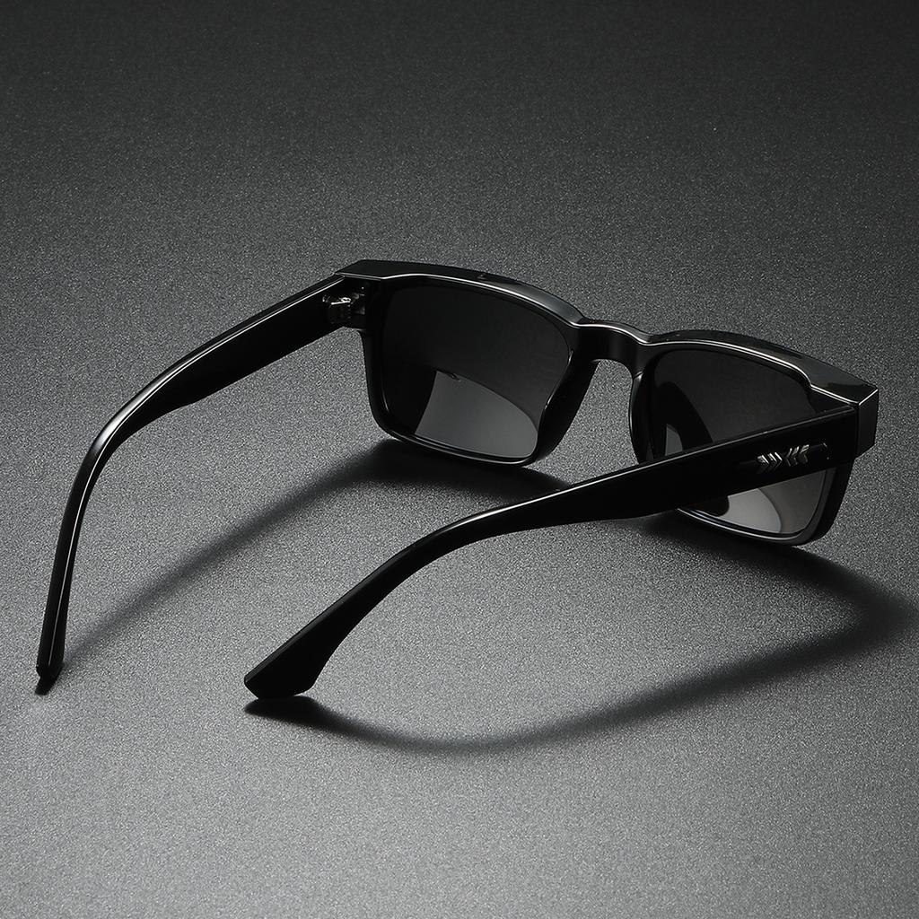 Retro Square Sunglasses Men Women Metal Core CP UV400 Sun Glasses for Travel Hiking Beach Fishing Eyewear