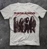 Badlands Weiß Unisex T-Shirt Kurzarm Baumwolle Weiß Alle Größen Shirt
