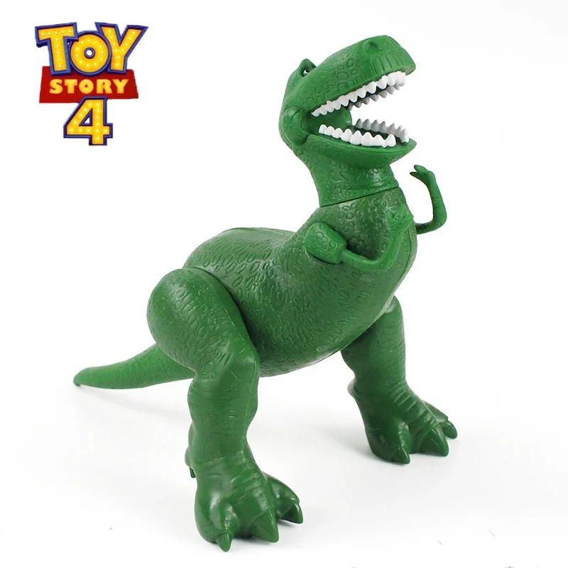 

Disney Toy Story 4 Rex Green Dinosaur 22cm Pvc Action Figure Movable Legs Mini Model Dolls Collectible Toys For Children S Gift