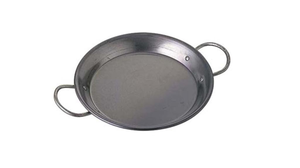 Akagawa Machinery Manufacturing Co., Ltd. Paella Pan, Iron, 26cm, 77868