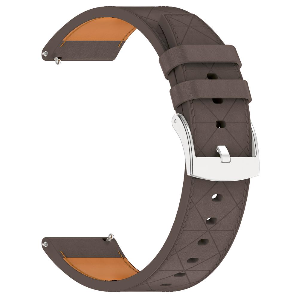 

Ремешок для часов 22 мм для Huawei Watch GT 5 46 мм/GT 5 Pro 46 мм/GT 4 46 мм, кожаный ремешок с квадратным узором B