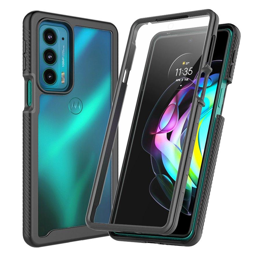 Чехол для Moto Edge 20 Pro, противоударный, прозрачный, со встроенной защитой экрана, полнотелый, прочный чехол для Moto Edge 20/edge 20 Lite Edge 20