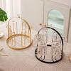 Gold/Black Water Cup Drying Rack Iron Tea Cup Holder Practical Glass Cup Drain Holder  Bar