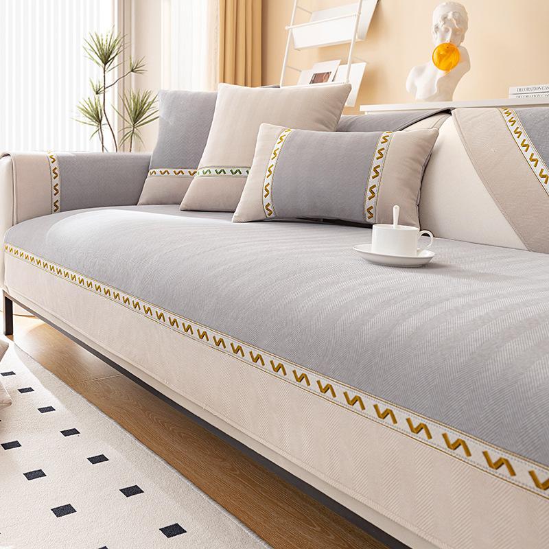 New Chenille Sofa Cushion Cover Towel Four Seasons Universal Leather Sofa Cover Non-Slip Sofa Cushion