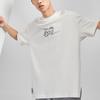 Li-Ning X DFT Wade Series Printed Back Sports Crew Neck T-Shirt Men Tops Off-White AHSR573-2