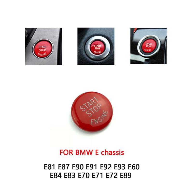 For BMW E90 E60 E70 E71 E81 E92 E93 F10 F15 F25 F30 F34 F48 G30 E F G Chassis Car Engine Start Stop Switch Button Replace